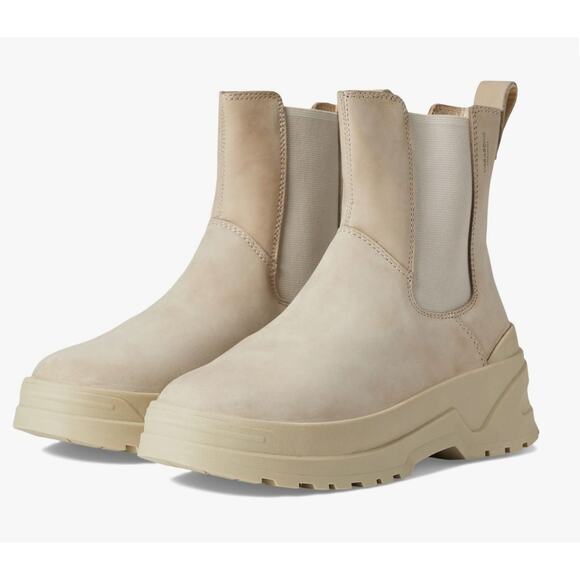 Vagabond Shoemakers Maxime Boots Sand Leather Upper Size 37 EU 7 US NIB - Picture 1 of 16